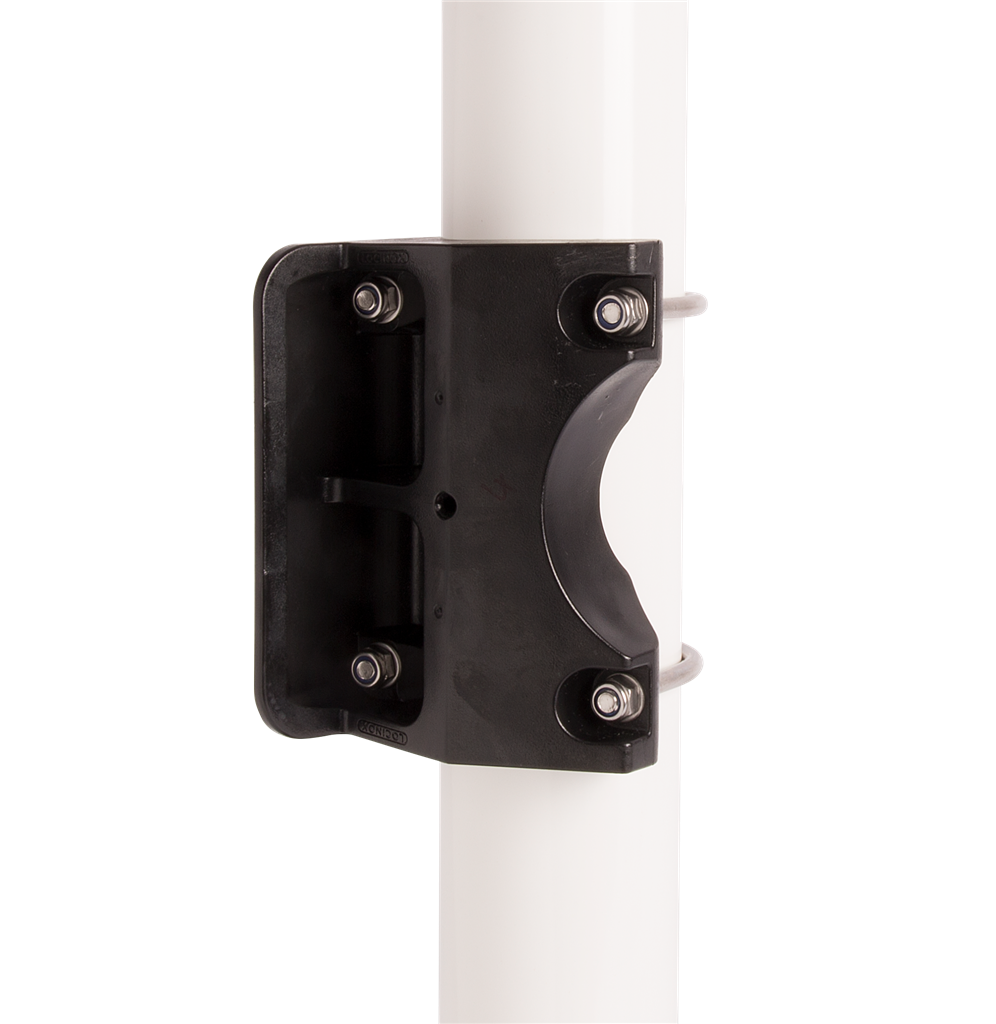 Polyamide gate keep for round profiles