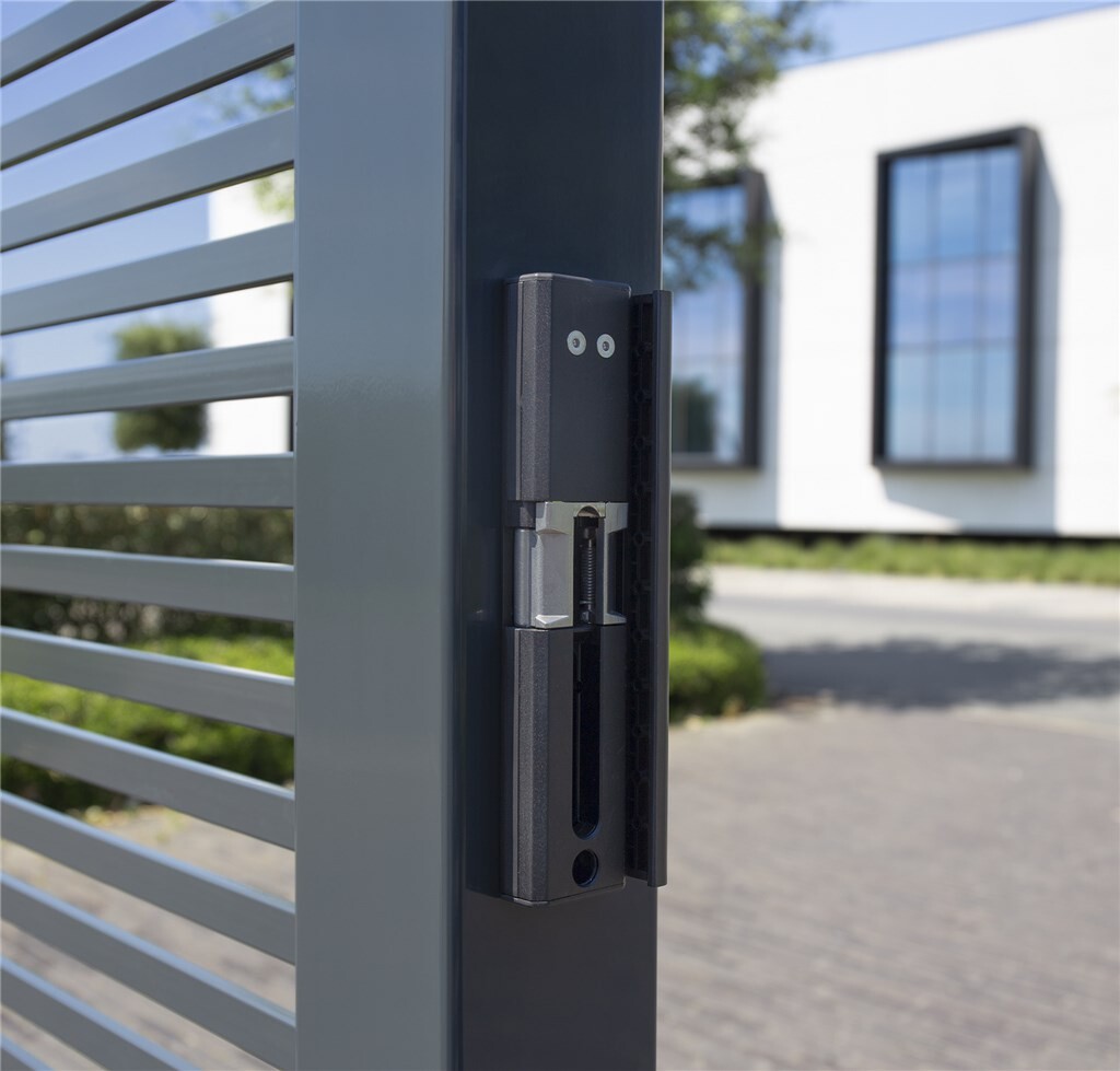 Surface mounted electric strike