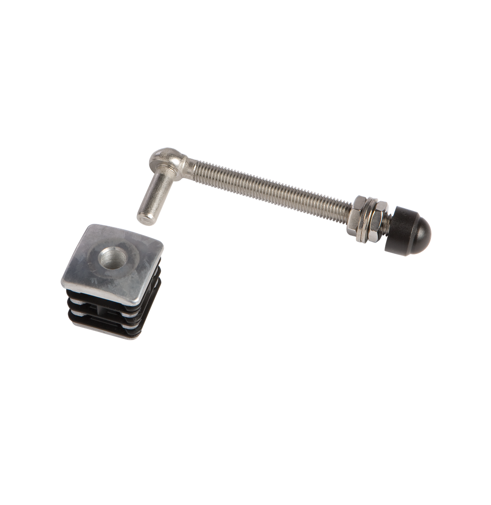 J-Bolt Stainless steel with aluminum plugs