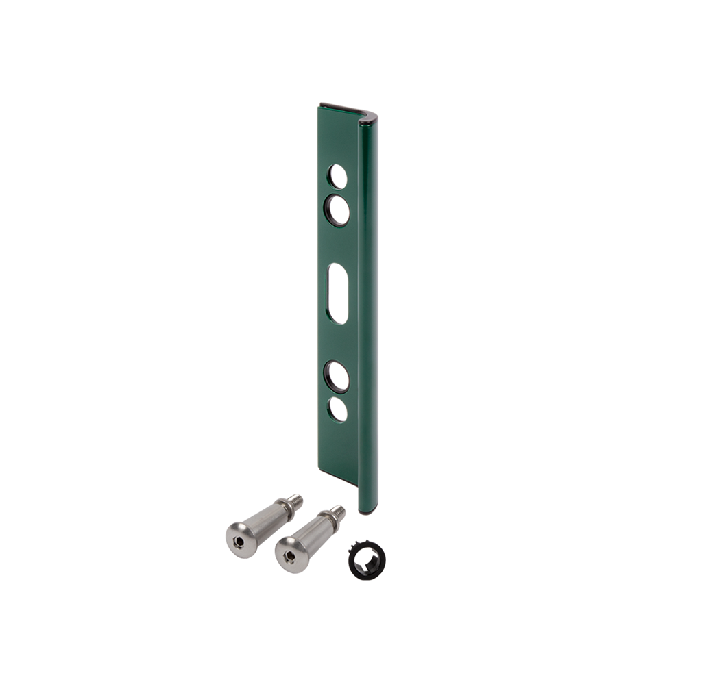 Anti-theft protection plate for Locinox keeps