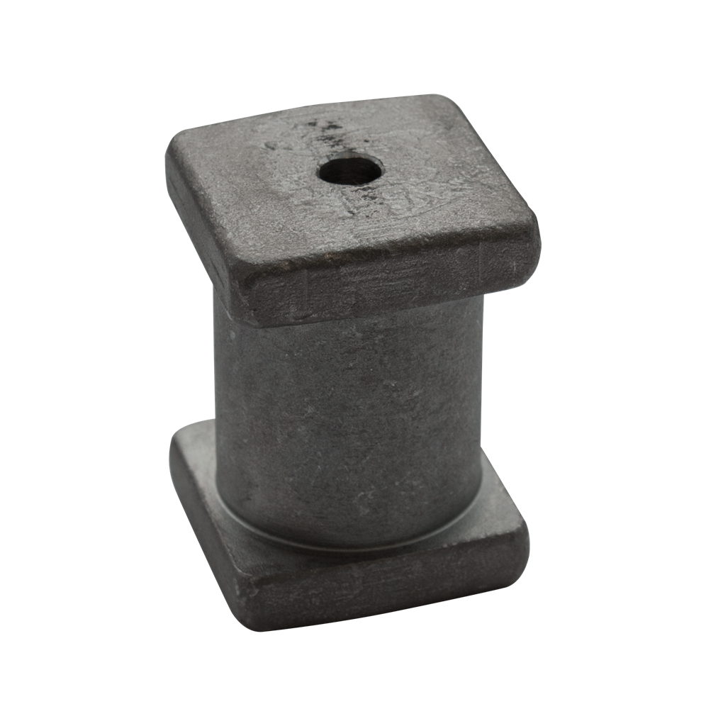 Welding block for ornamental hinge