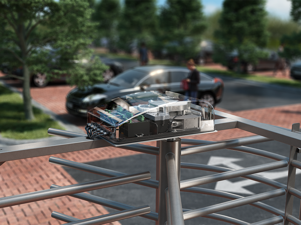 TURNITEC - Modular (electro)mechanical control unit for turnstiles