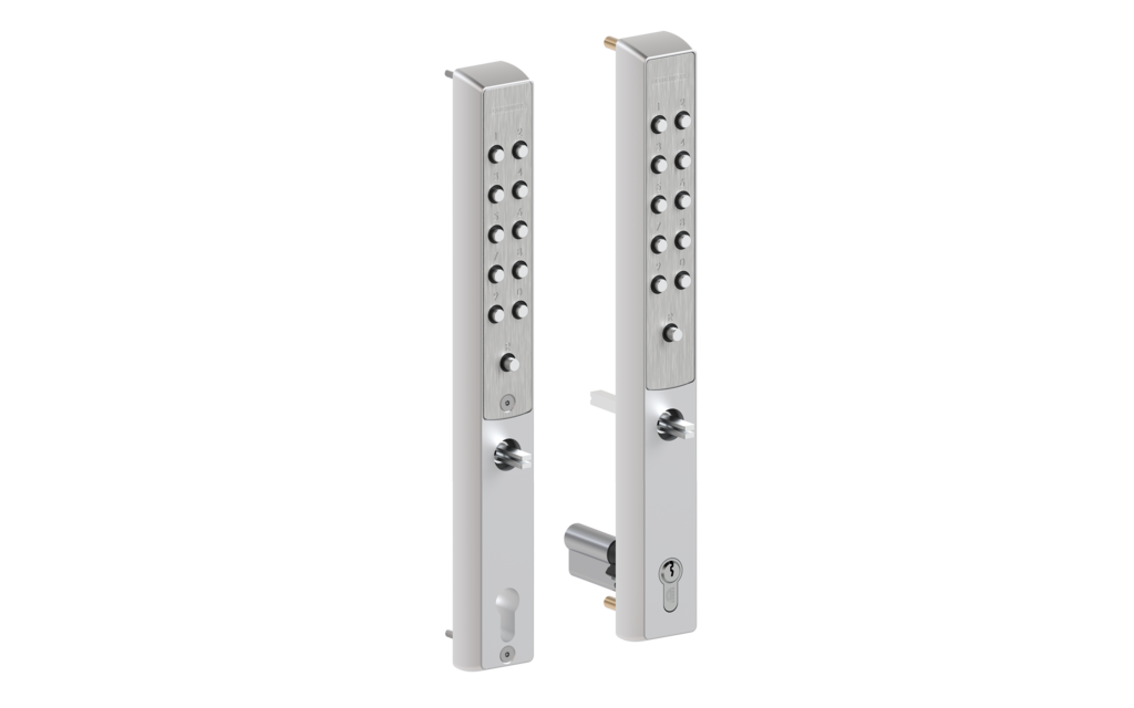 Mechanical code lock for insert locks