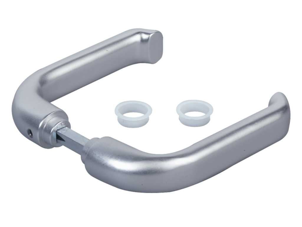 Reinforced aluminum handle pair