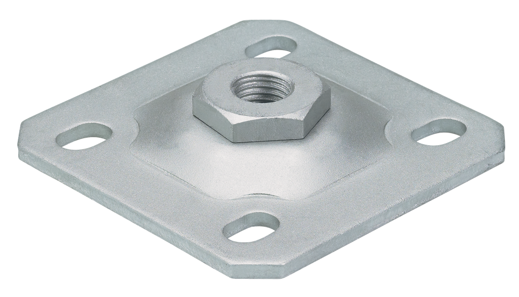 Wall plate hot-dip galvanized