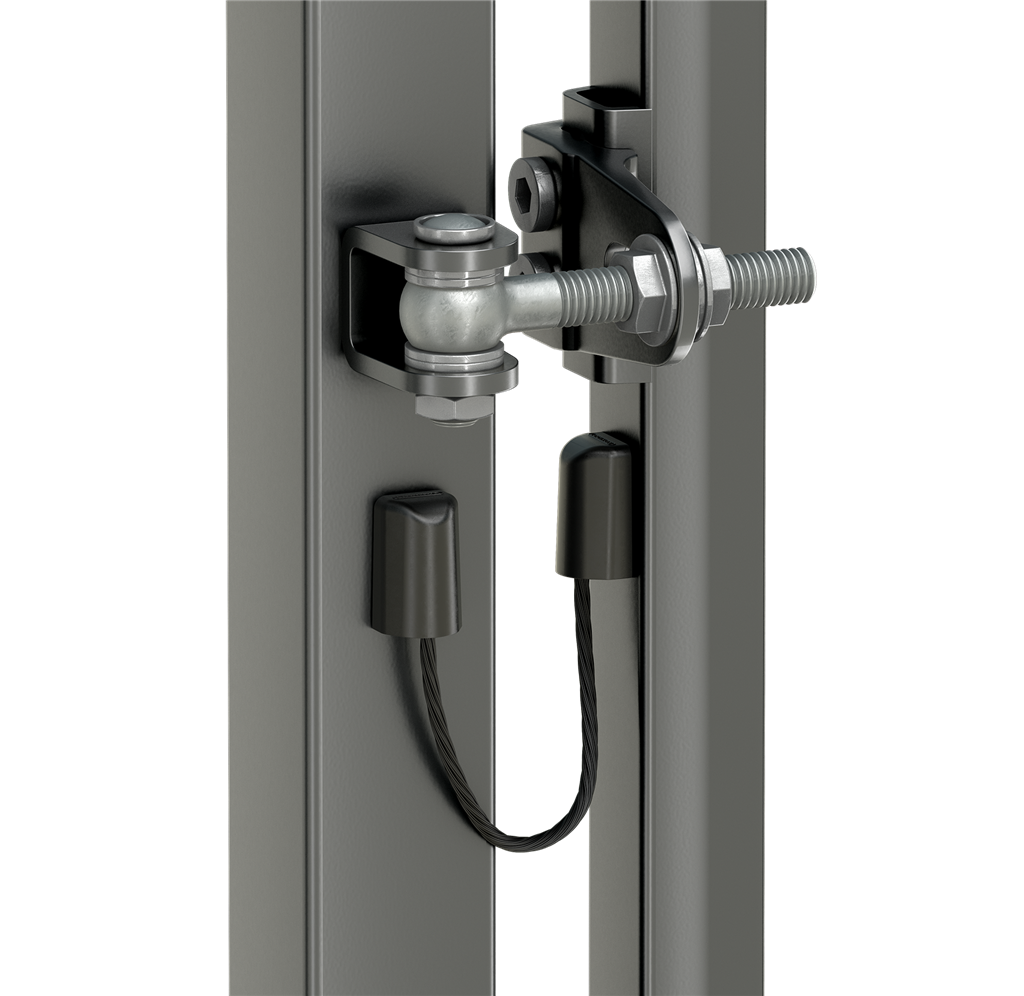 Stainless steel safety cable for gates up to 1,100 lbs