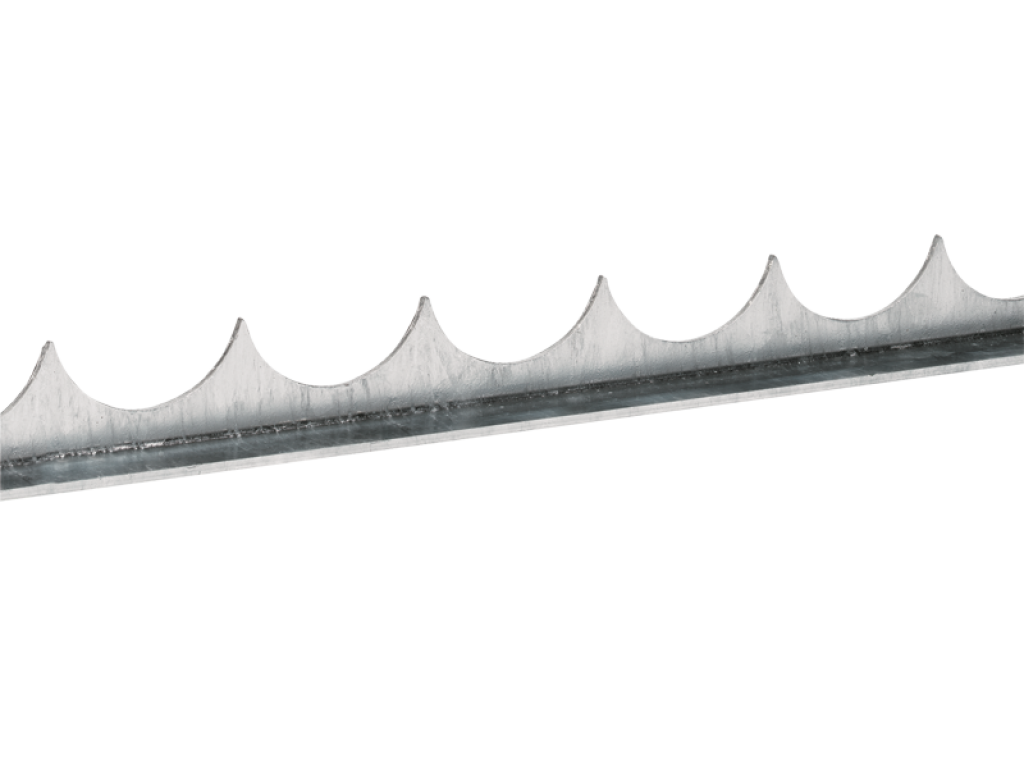 Security strip to screw on