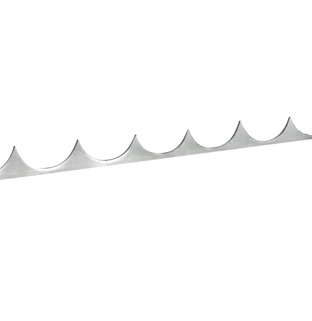 Security strip - weld on