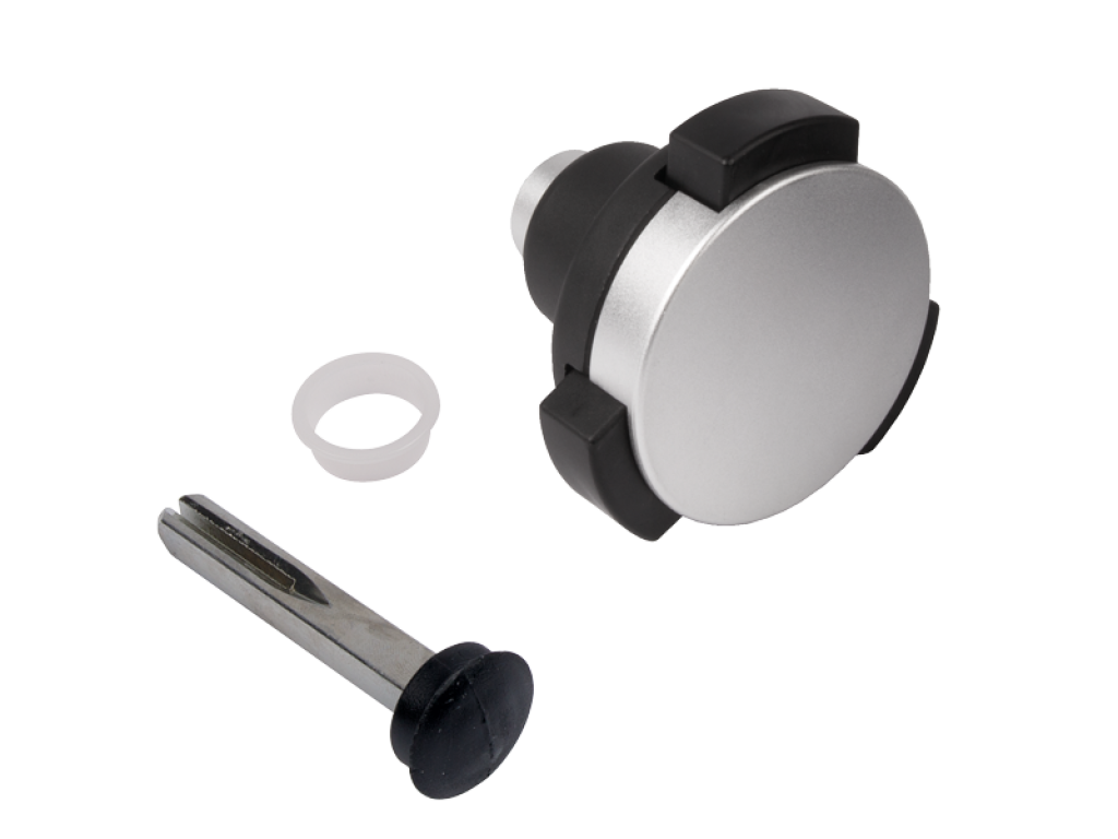 Childproof security knob half handle