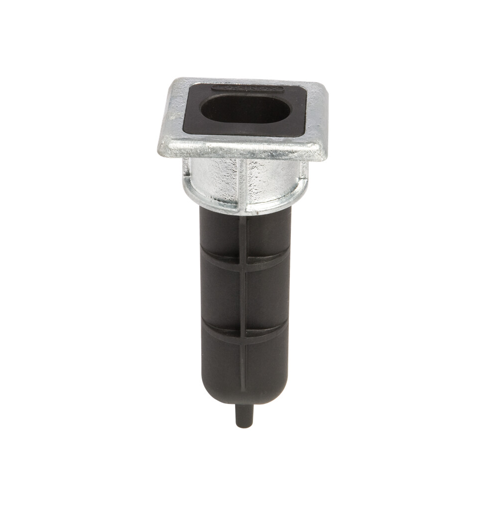 Economic ground catch for drop bolt