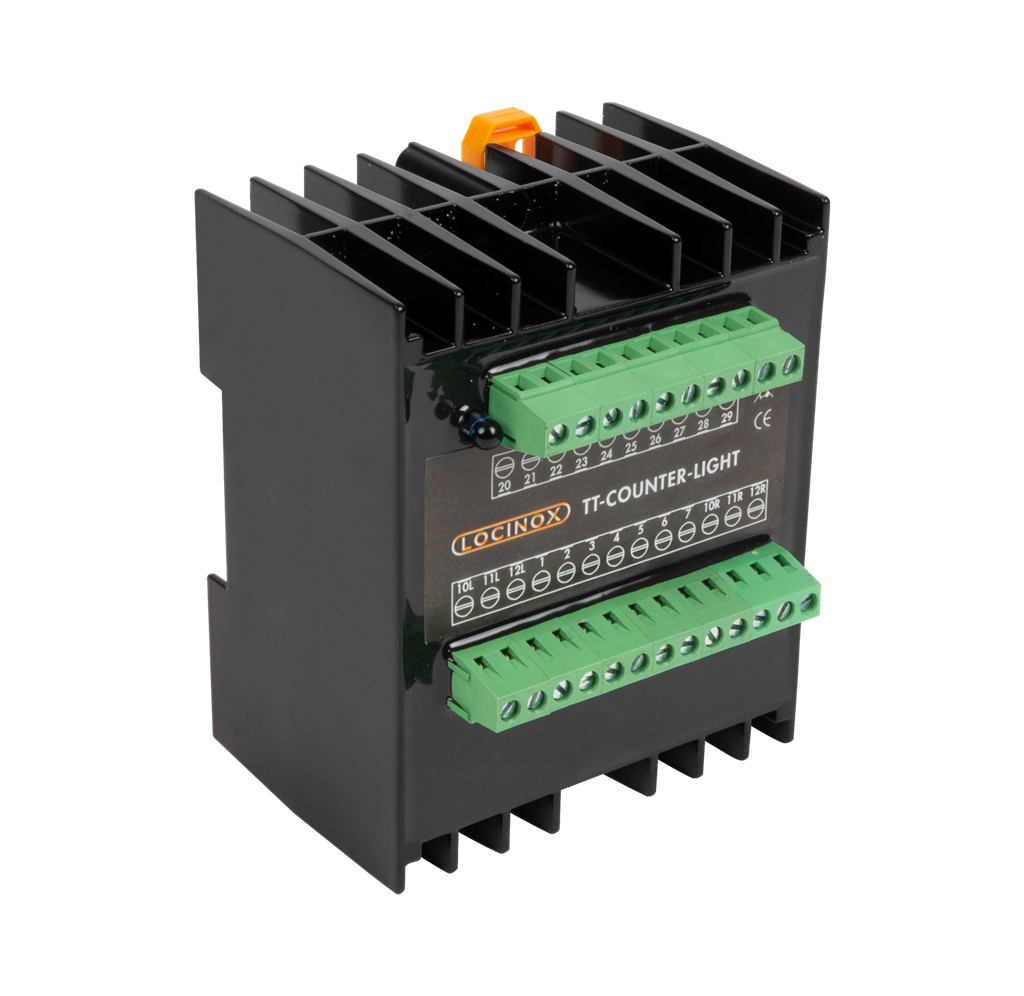 Turnitec counter & passing light signals module