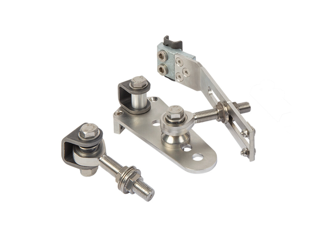 180° hinge set for ascending slopes