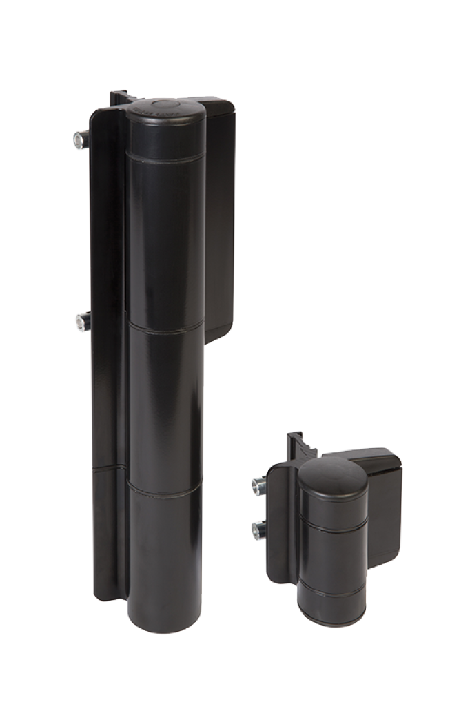 Heavy duty 180° hydraulic gate closer and hinge for gates up to 330 lbs