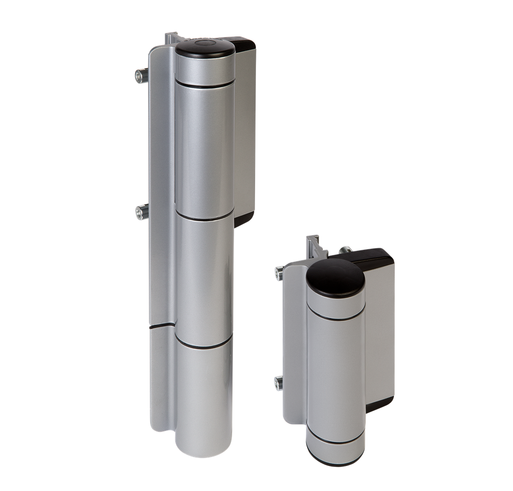 Ultra heavy duty 180° hydraulic gate closer and hinge for gates up to 440 lbs