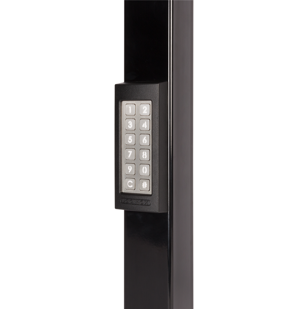 Weather resistant keypad with 2 integrated relays