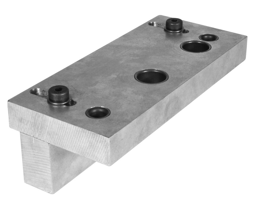 Drilling jig for swing gate locks