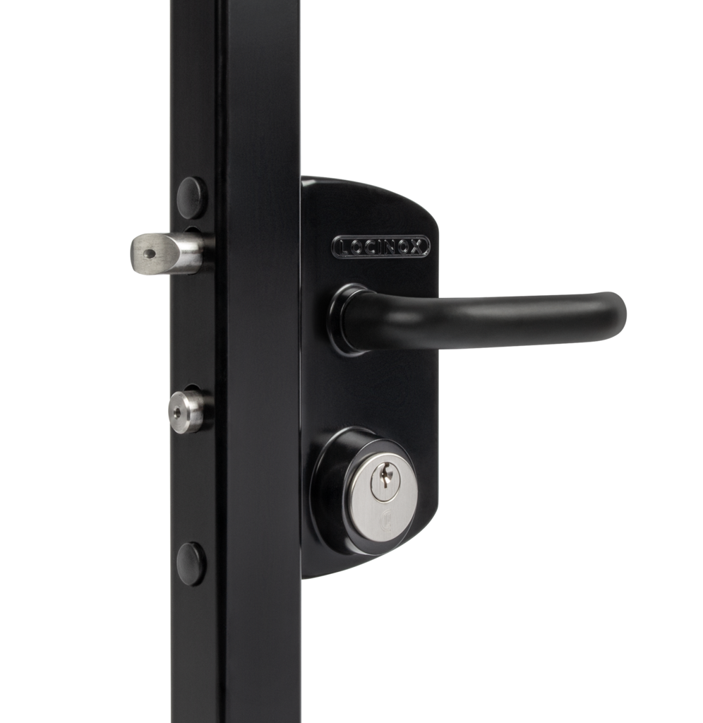 Surface mounted US Mortise cylinder gate lock (USA)