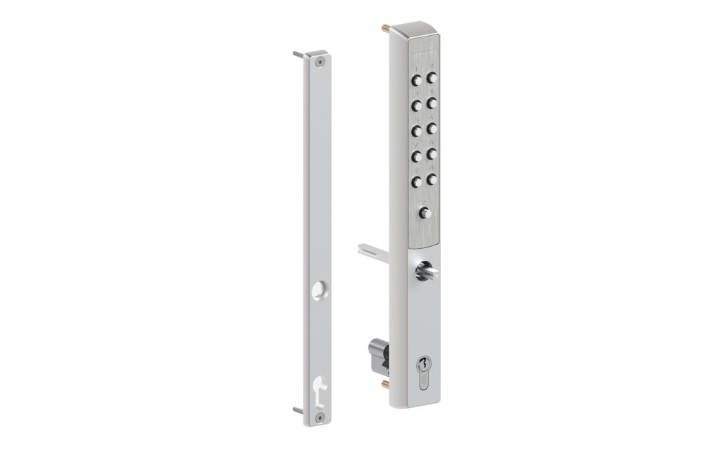 Mechanical code lock for insert locks