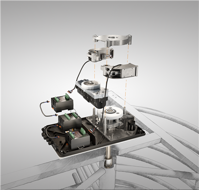 TURNITEC - Modular (electro)mechanical control unit for turnstiles