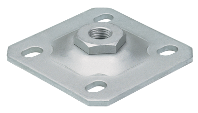 Wall plate hot-dip galvanized