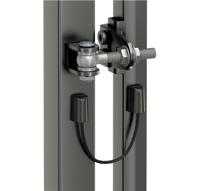 Stainless steel safety cable for gates up to 1,100 lbs