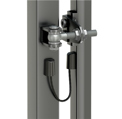 Stainless steel safety cable for gates up to 1,100 lbs