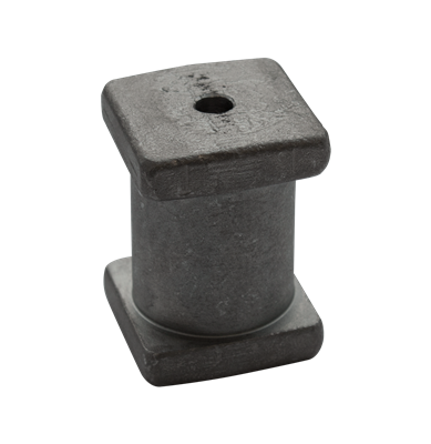 Welding block for ornamental hinge