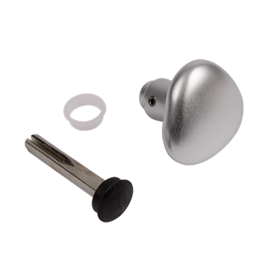 Half aluminum round handle