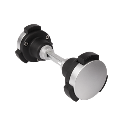 Childproof security knob half handle