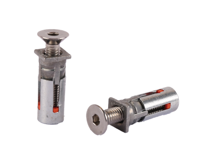 Stainless steel fixation bolt with high pulling resistance