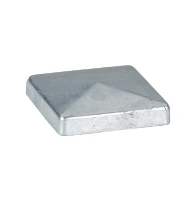 Post caps to weld on