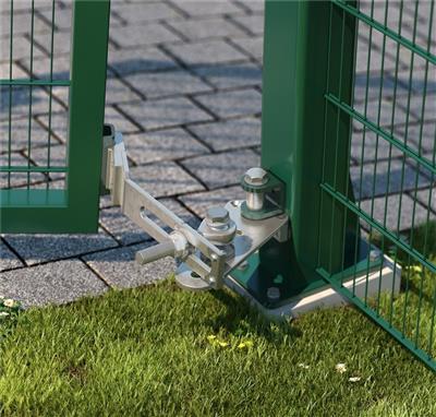 180° hinge set for ascending slopes