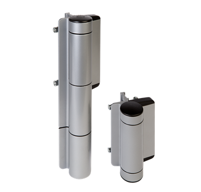 Ultra heavy duty 180° hydraulic gate closer and hinge for gates up to 440 lbs