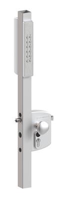 VOLTA - Surface mounted lock with external battery powered keypad