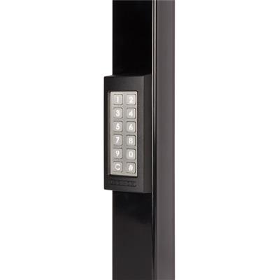 Sturdy, weather resistant keypad with integrated relay