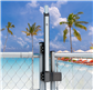 Sleek & sturdy child safe magnetic latch for pools & parks