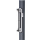 Stainless steel keeper for narrow gaps