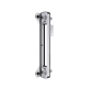 Stainless steel keeper for narrow gaps