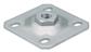 Wall plate hot-dip galvanized