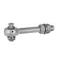Hot-dip galvanized bearing eyebolt for 3D and 4D hinges 