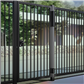 ADA-compliant motorized hinge & gate closer in one for pedestrian gates