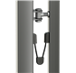 Stainless steel safety cable for gates up to 1,100 lbs