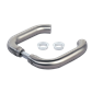 Stainless steel handle pair