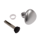 Half aluminum round handle