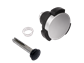 Childproof security knob half handle