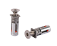 Stainless steel fixation bolt with high pulling resistance