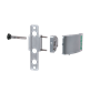 Push handle set in aluminum