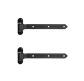 180° 3-way adjustable strap hinge