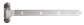 180° 3-way adjustable strap hinge