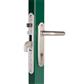 Mortise lock for ornamental gates